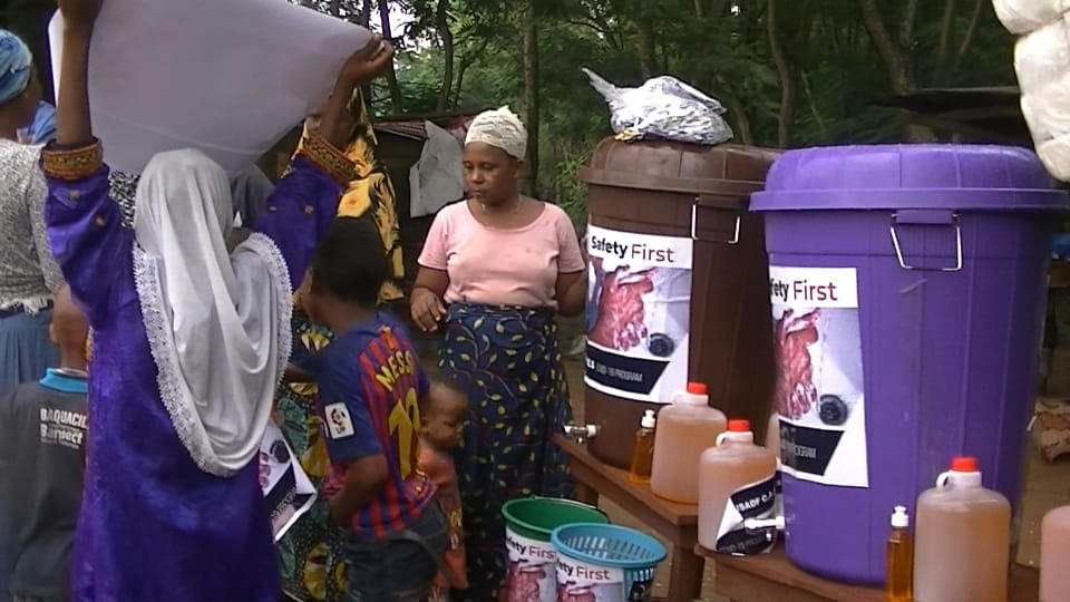 Community handwashing and COVID-19 prevention, USADF C.A.R.E.S., Ghana 2019